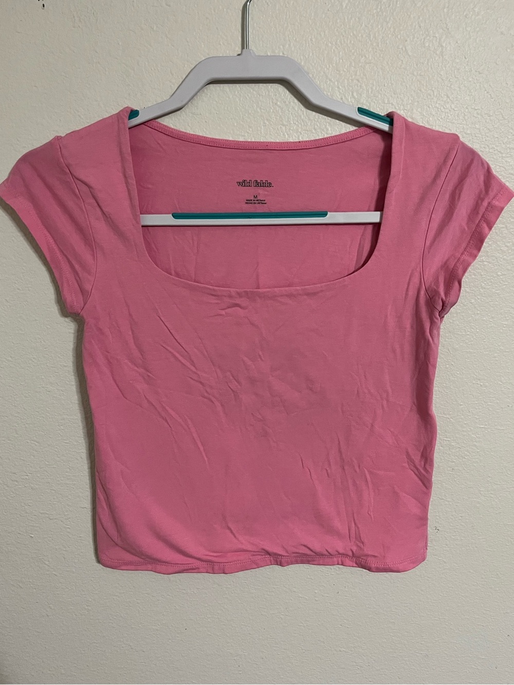 Wild Fable Pink Crop Top